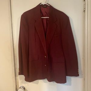 Maroon blazer academy award clothes